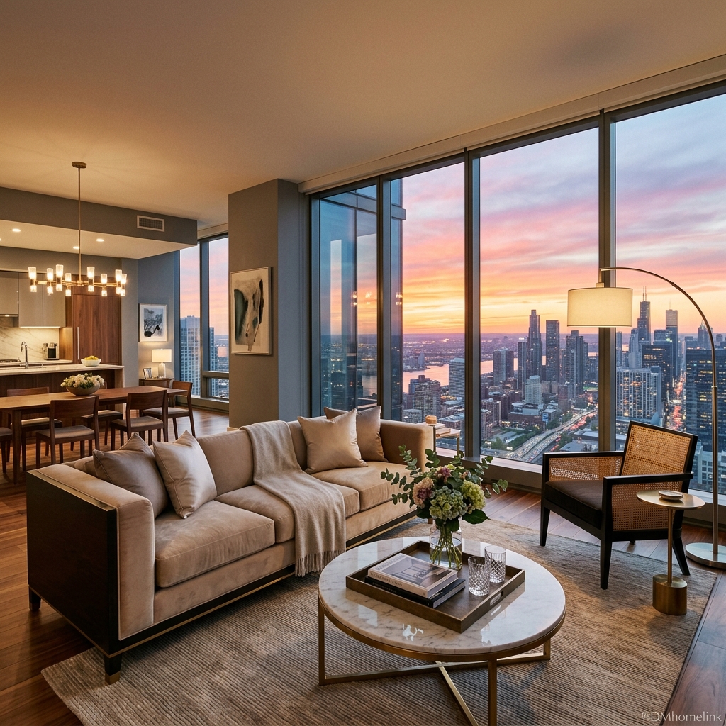 Prestige Sunset Skyline Penthouse in Kangaroo Point